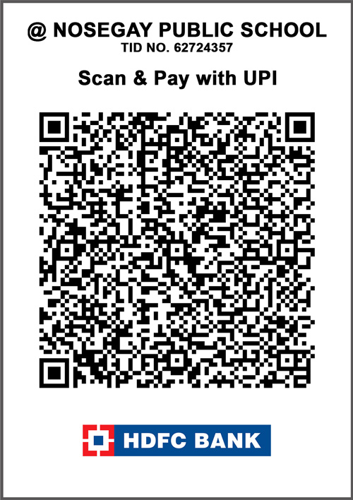 Nosegay Public School Sri Ganganagar Fee QR Code